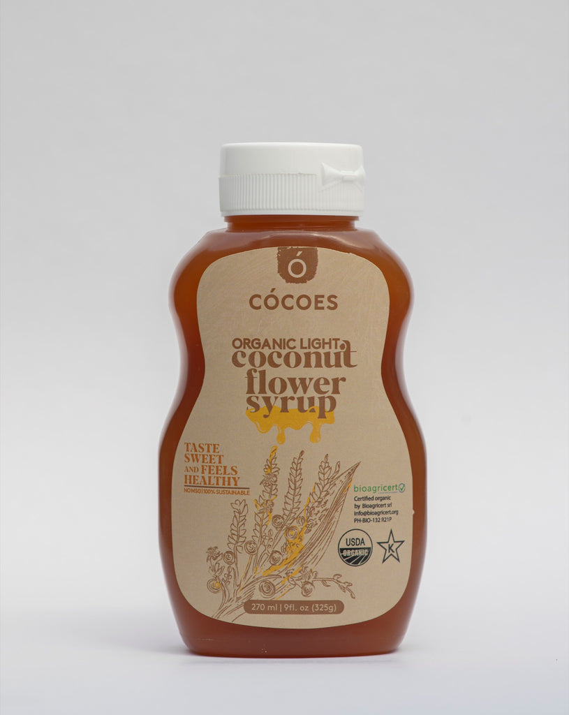 CÓCOES Organic Coconut Flower Syrup Light - Sweet and Tangy